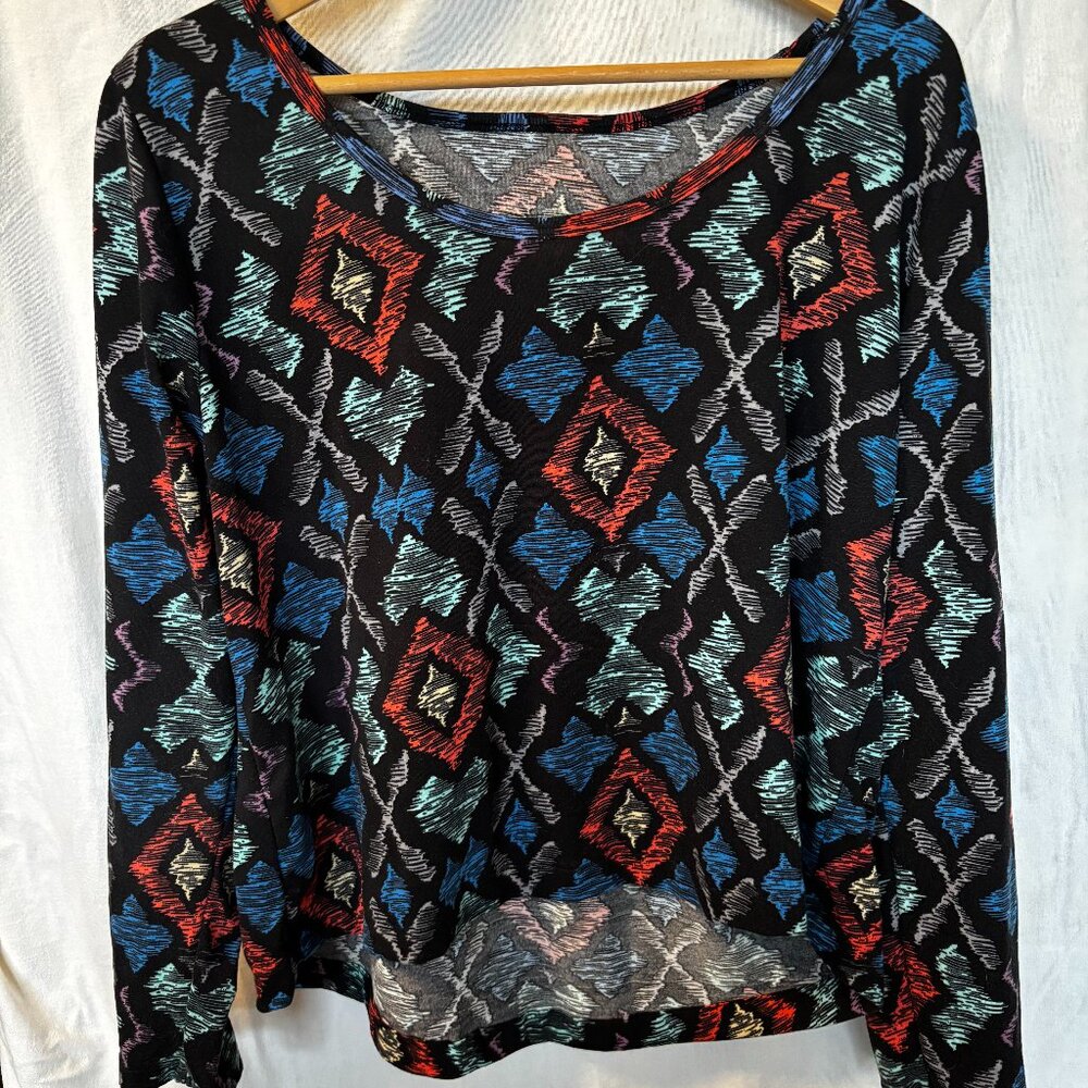 Long-sleeved t-shirt women's size XL